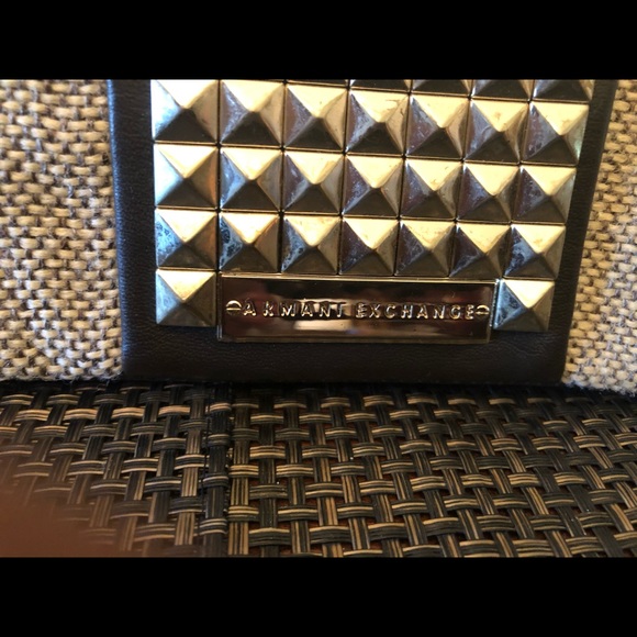Armani Exchange clutch/ gold hardware. - Picture 2 of 5